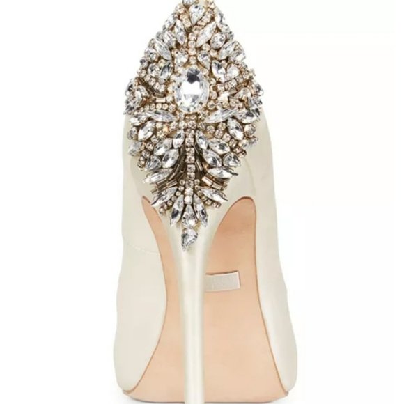 Badgley Mischka Kiara Embellished Pumps -7 - Picture 3 of 6